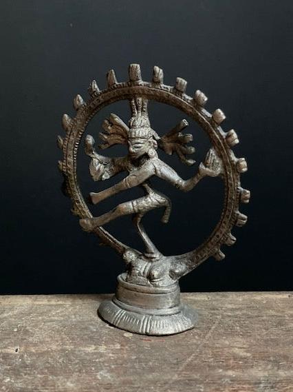 Dansende Shiva Nataraja uit India (9,5 cm)