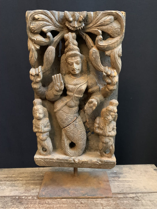 Nineteenth century temple panel from Nepal