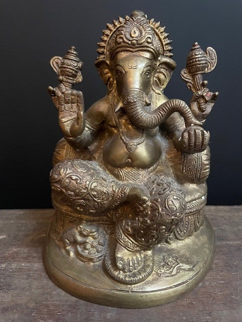 Zittende Ganesha