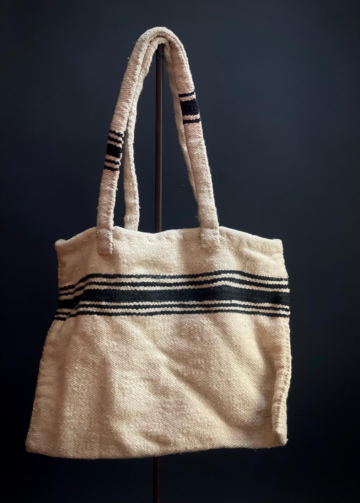 Wollen Amazigh (Berber) tas uit Marokko - Rootz Gallery