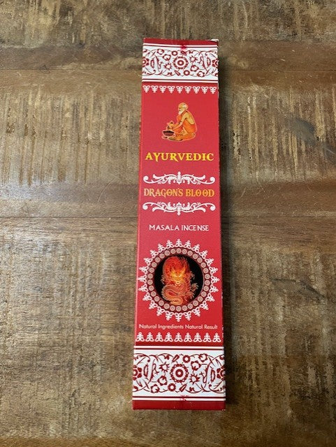 Ayurvedic incense Dragon's blood scent