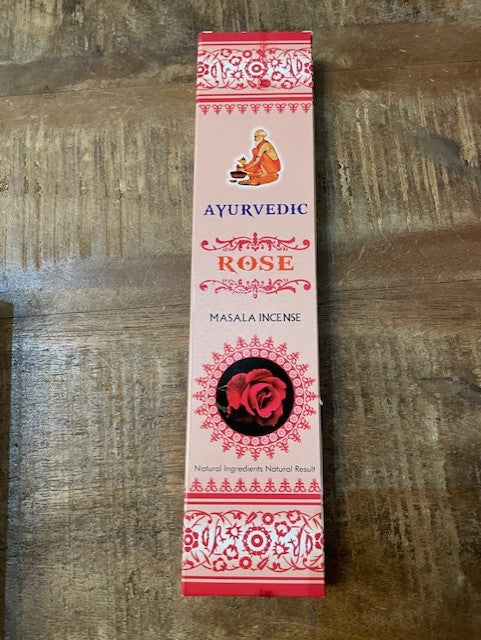 Ayurvedic incense Rose scent