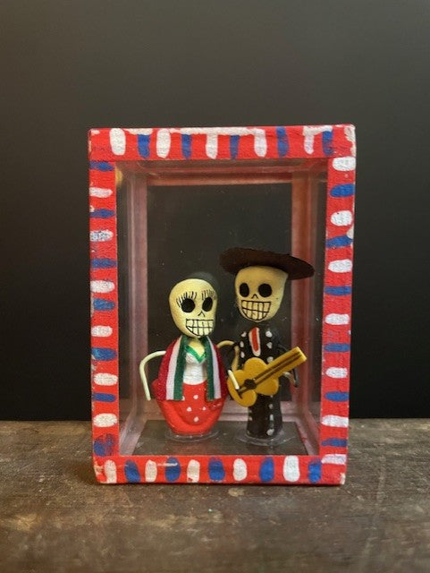 Diorama Day of the Dead from Mexico - Musicians