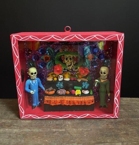 Diorama Day of the Dead from Mexico - Ofrenda