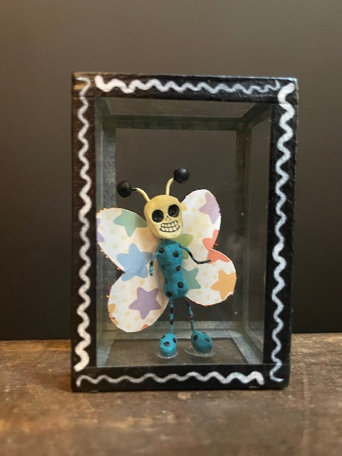 Diorama Day of the Dead from Mexico - Butterfly