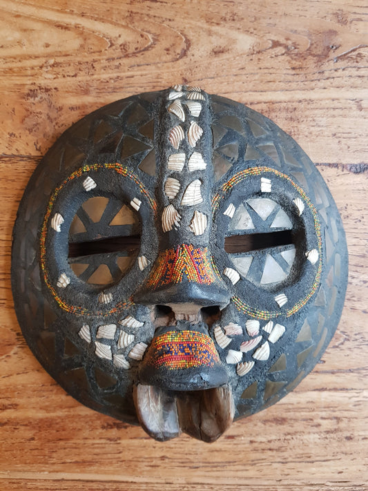 Ashanti masker uit Ghana - Rootz Gallery