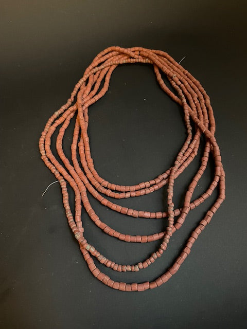 Set of old necklaces from Ghana (1950)