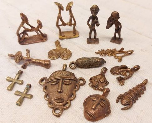 Old Ashanti gold weight from Ghana - erotica #10