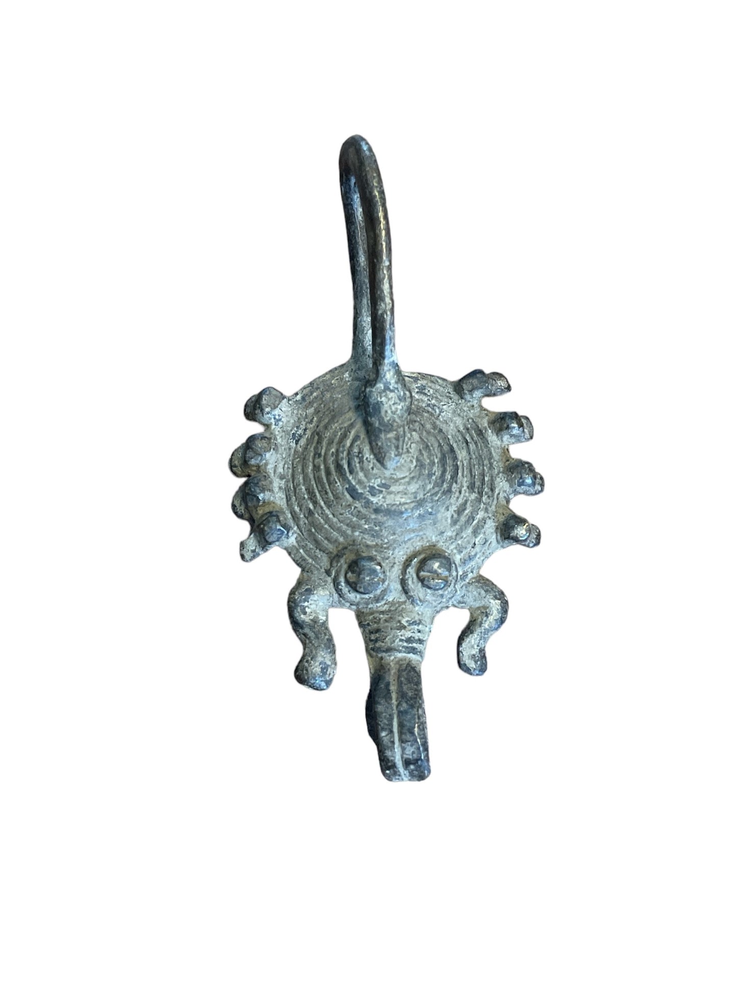 Amulette en bronze des Lobi du Burkina Faso - scorpion