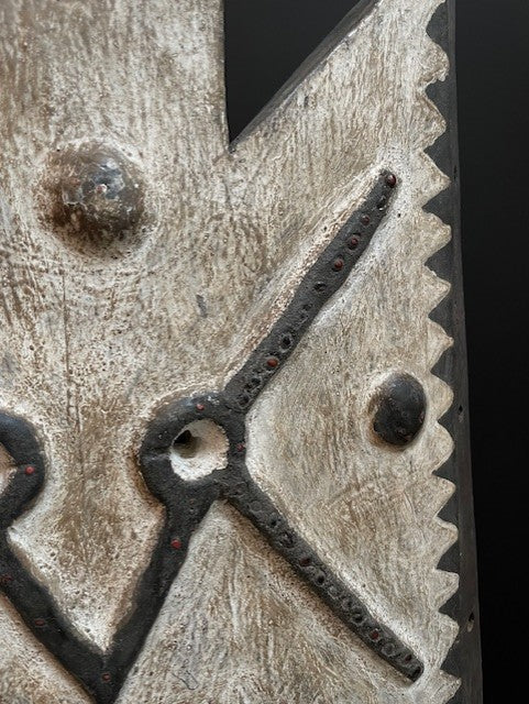 Toussian neushoornvogel plankmasker (Loniake) uit Burkina Faso