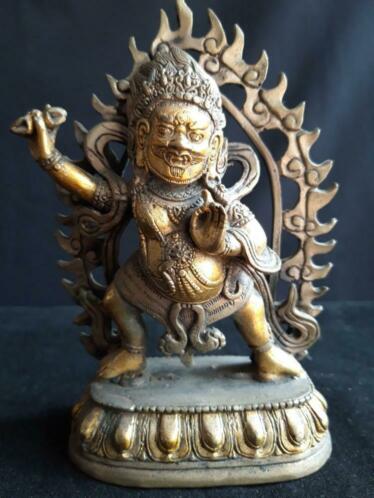 Mahakala beeld uit Nepal - Rootz Gallery