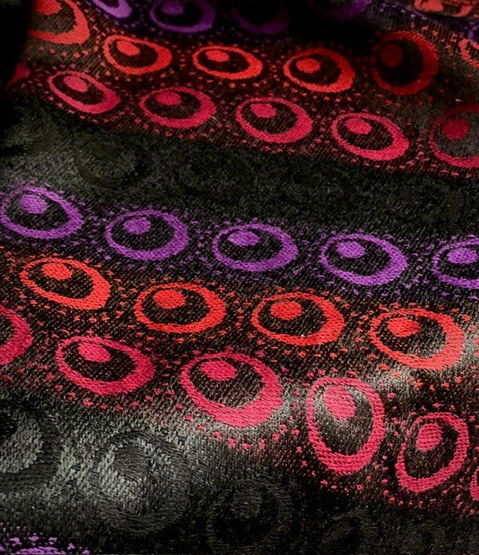 Pashmina scarf from India - circles