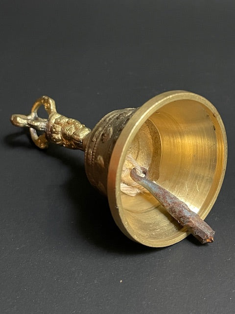 Temple bell from Nepal - lotus