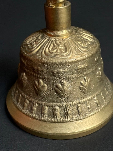 Temple bell from Nepal - lotus