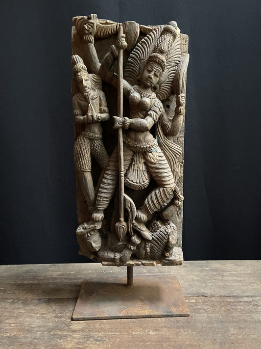 19th-century temple panel from Nepal