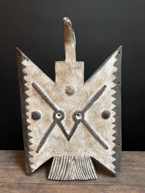 Toussian neushoornvogel plankmasker (Loniake) uit Burkina Faso