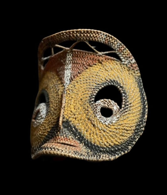 Old yam mask from Papua New Guinea