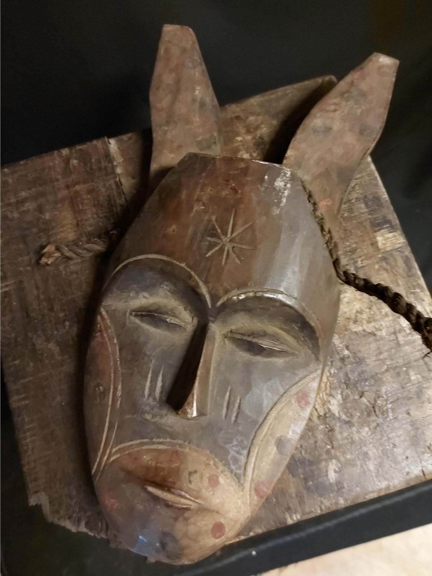 Yoruba masker uit Nigeria