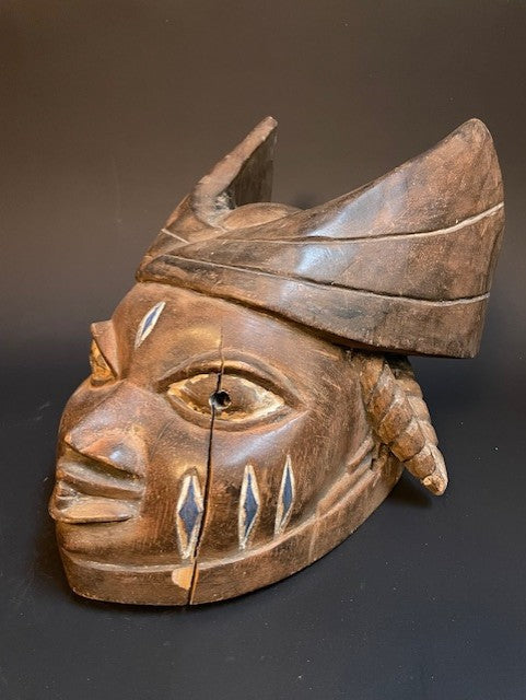 Gelede helmmasker van de Yoruba uit Nigeria