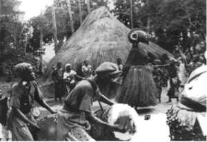 Nimba used in a ceremonial dance among the Baga people in Guinea.