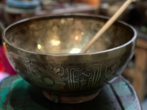 Handmade bowl with engravings