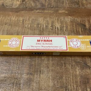 satya myrrh incense